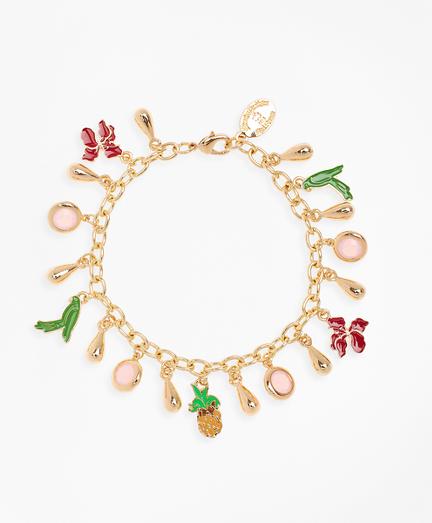 Brooks Brothers Tropical Charm Bracelet