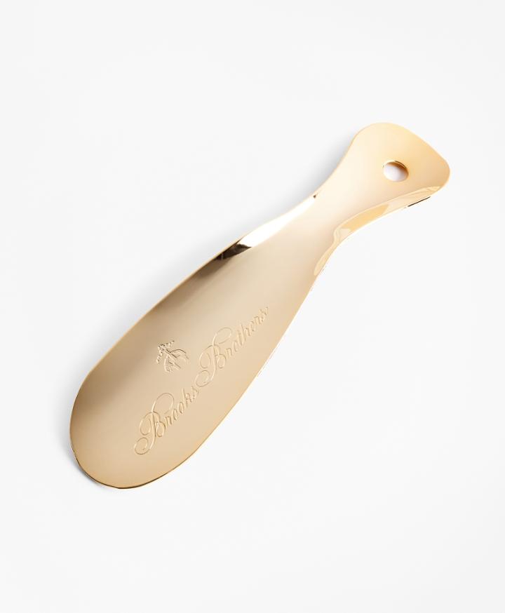 Brooks Brothers Men's Brass Shoe Horn
