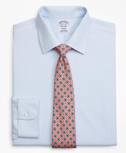 Brooks Brothers Regent Fitted Dress Shirt, Non-iron Dobby Micro-dot