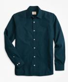 Brooks Brothers Men's Black Watch Tartan Nine-to-nine Spread Collar Shirt