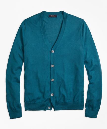 Brooks Brothers Featherweight V-neck Cardigan
