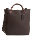 Brooks Brothers Men's Harrys Of London Alligator Trim Shoulder Strap Tote Bag