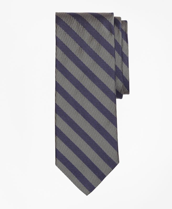 Brooks Brothers Men's Ground Stripe Tie
