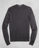 Brooks Brothers Men's Golden Fleece 3-d Knit Fine-gauge Merino Crewneck Sweater
