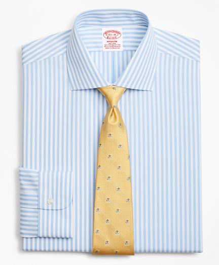 Brooks Brothers Stretch Madison Classic-fit Dress Shirt, Non-iron Bengal Stripe