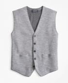 Brooks Brothers Men's Merino Wool Sweater Waistcoat