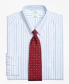 Brooks Brothers Men's Extra Slim Fit Slim-fit Dress Shirt, Non-iron Bold Stripe