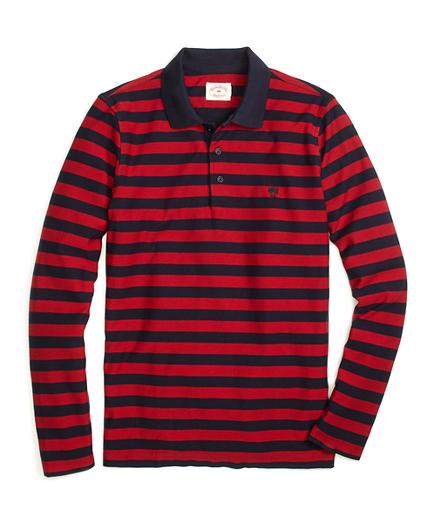 Brooks Brothers Long-sleeve Stripe Polo