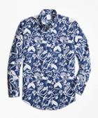 Brooks Brothers Regent Fit Tropical Print Sport Shirt
