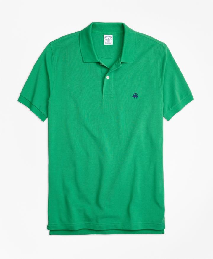 Brooks Brothers Men's Slim Fit Supima Cotton Performance Polo Shirt