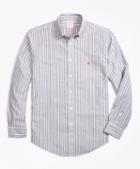 Brooks Brothers Non-iron Madison Fit Stripe Sport Shirt