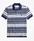 Brooks Brothers Original Fit Variegated Stripe Polo Shirt