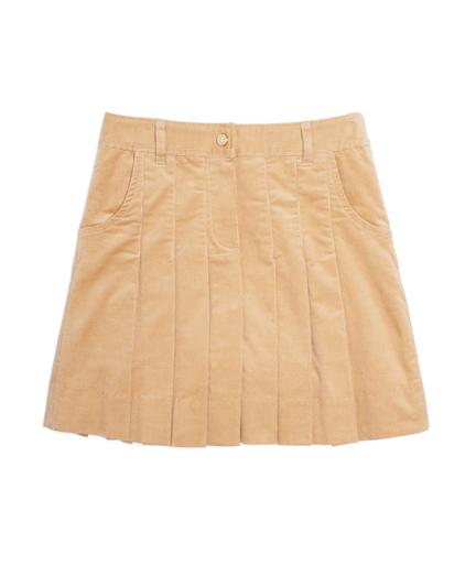 Brooks Brothers Corduroy Pleated Skirt