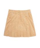 Brooks Brothers Corduroy Pleated Skirt