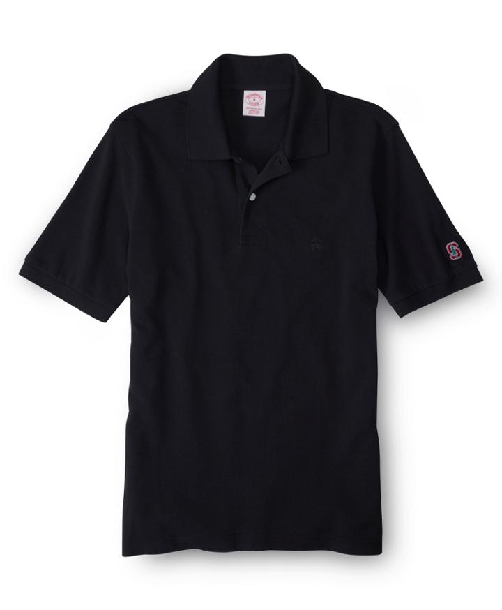 Brooks Brothers Men's Stanford University Tonal Golden Fleece Performance Polo
