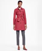 Brooks Brothers Women's Petite Double-face Water-repellant Coat