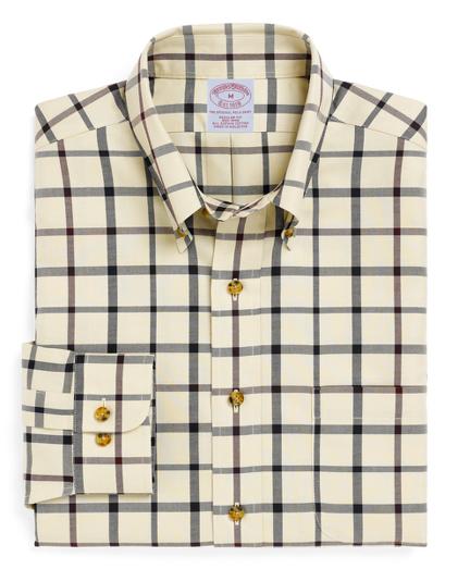 Brooks Brothers Non-iron Regular Fit Signature Tattersall Sport Shirt