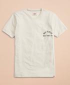 Brooks Brothers Men's Red Fleece New York Graphic T-shirt