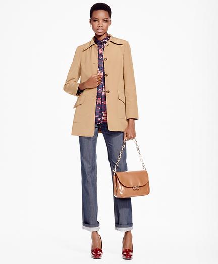 Brooks Brothers Single-breasted Car Coat