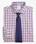 Brooks Brothers Non-iron Regent Fit Bb#10 Glen Plaid Dress Shirt