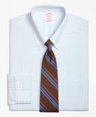 Brooks Brothers Men's Non-iron Regular Fit Double Tattersall Dress Shirt