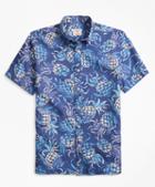 Brooks Brothers Pineapple-print Short-sleeve Sport Shirt