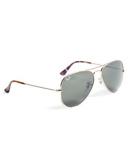 Brooks Brothers Ray-ban Aviator Sunglasses With Madras