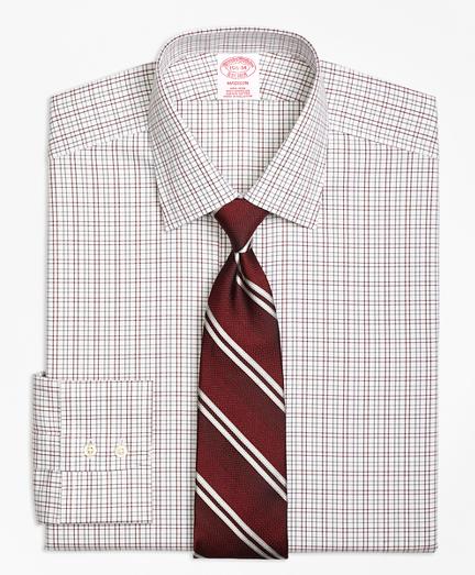 Brooks Brothers Non-iron Madison Fit Twin Check Dress Shirt