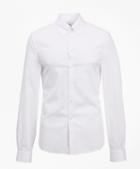 Brooks Brothers Soho Extra-slim Fit Dress Shirt, Performance Non-iron With Coolmax, Button-down Collar Broadcloth