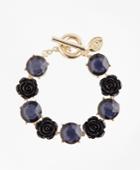 Brooks Brothers Women's Rose And Stone Bracelet