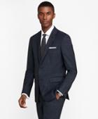 Brooks Brothers Milano Fit Saxxon Wool Plaid 1818 Suit