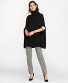 Brooks Brothers Women's Wool-alpaca-blend Turtleneck Poncho