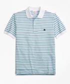 Brooks Brothers Original Fit Supima Oxford Stripe Polo Shirt