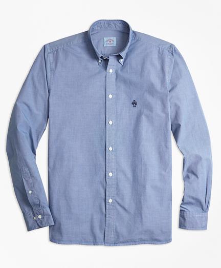 Brooks Brothers Garment-dyed End-on-end Broadcloth Sport Shirt