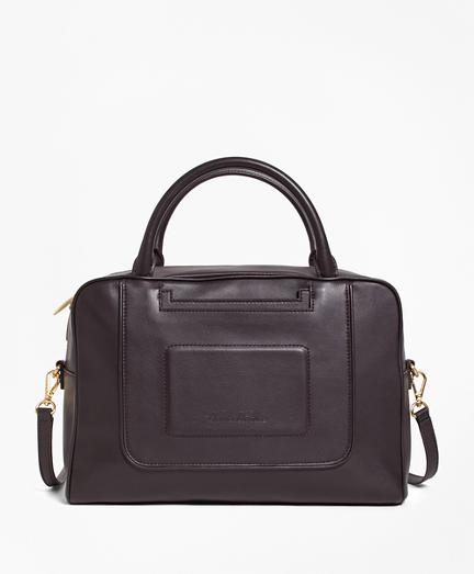 Brooks Brothers Calfskin Leather Betty Satchel