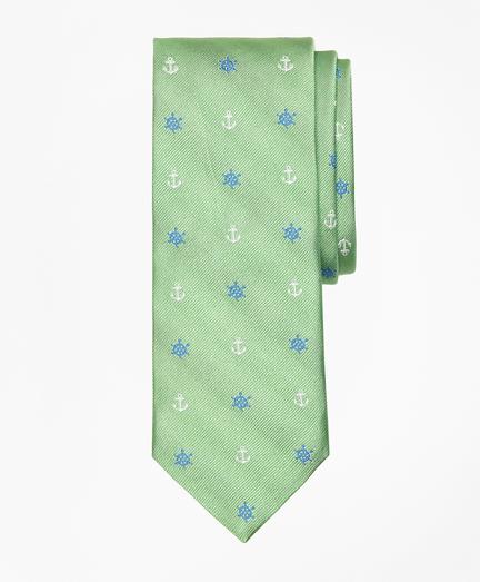 Brooks Brothers Nautical Motif Tie