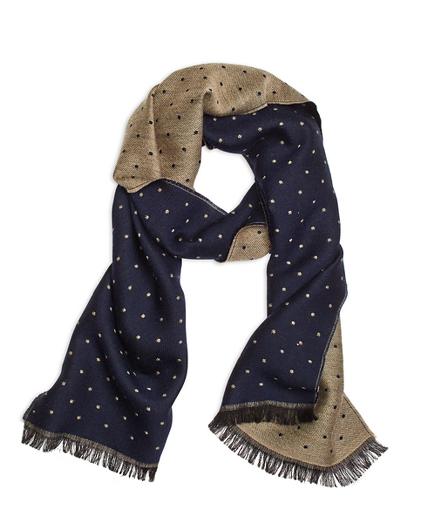 Brooks Brothers Mini Polka Dot Scarf