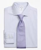 Brooks Brothers Non-iron Regent Fit Sidewheeler Stripe Dress Shirt