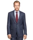 Brooks Brothers Madison Fit Golden Fleece Saxxon Wool Plaid Suit