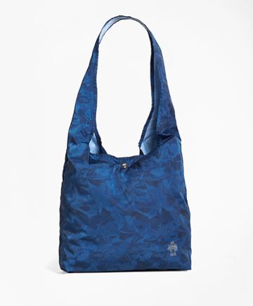 Brooks Brothers Camo-print Nylon Shopper