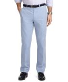Brooks Brothers Fitzgerald Fit Plain-front Cotton Dress Chinos