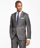Brooks Brothers Milano Fit Saxxon Wool Multi-stripe 1818 Suit