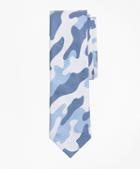 Brooks Brothers Camo-print Striped Cotton Tie