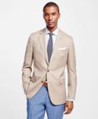 Brooks Brothers Men's Fitzgerald Fit Saxxon Summer Herringbone With Deco Sport Coat