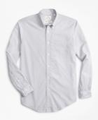 Brooks Brothers Men's Luxury Collection Regent Fitted Sport Shirt, Button-down Collar Foulard Print