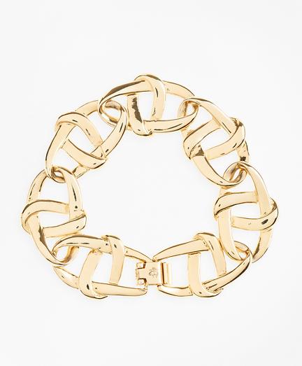 Brooks Brothers Gold-plated Nautical Link Bracelet