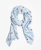 Brooks Brothers Women's Ikat-print Scarf