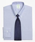 Brooks Brothers Milano Slim-fit Dress Shirt, Non-iron Dobby Hairline Stripe