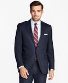 Brooks Brothers Men's Regent Fit Flannel Stripe 1818 Suit