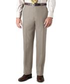 Brooks Brothers Country Club Saxxon Wool Madison Fit Plain-front Trousers